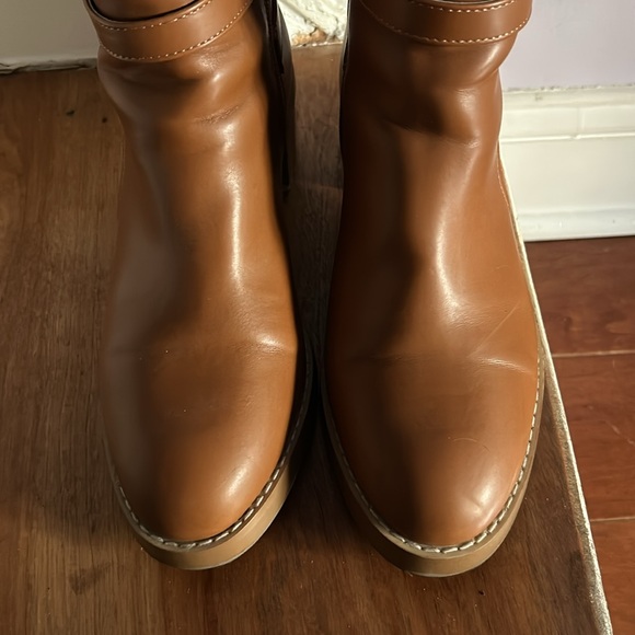 Ann Taylor Loft Riding Booties Wild Ginger Sz 9 - Picture 9 of 9